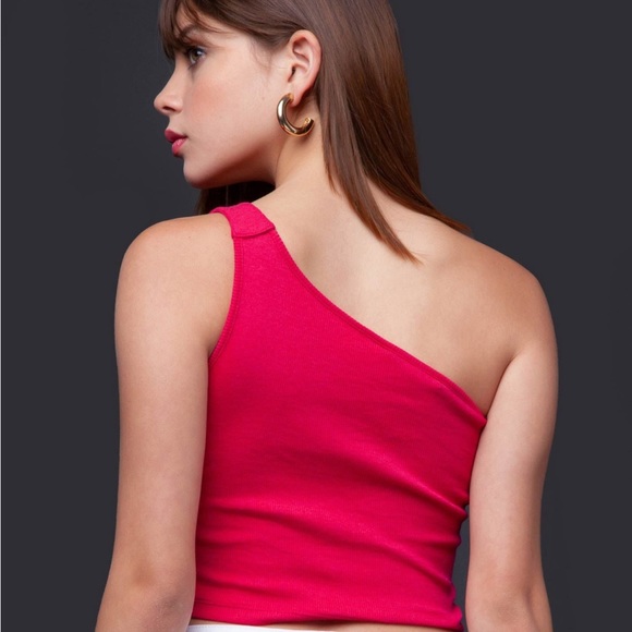 NWOT Solid Crop Top - Picture 2 of 4